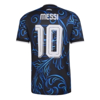 Camiseta Argentina Lionel Messi #10 Segunda Equipación Replica Mundial 2026 mangas cortas